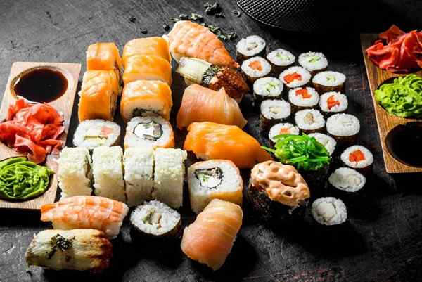 Arten von Sushi