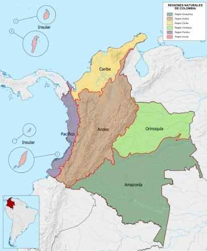 Kecelakaan pesisir dari Kolombia