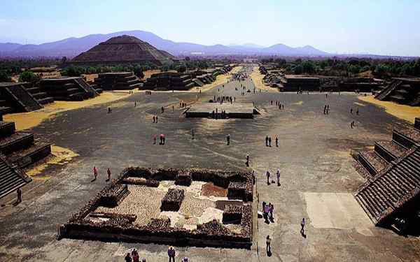 Ceremoniële centra van de teotihuacanos