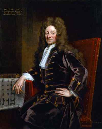 Christopher Wren -biografi, bidrag, død