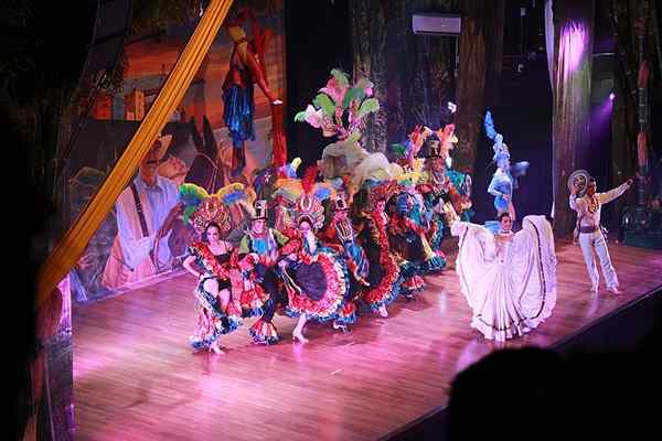 Dances de la région de l'île en Colombie