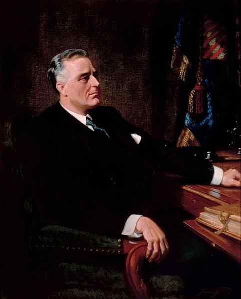 Franklin d. Roosevelt Biografia, Presidência e Fatos