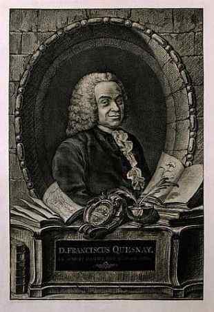 François Quesnay Biografija, misel, prispevki, dela