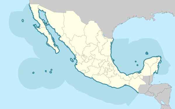 Natuurlijke grenzen van Mexico