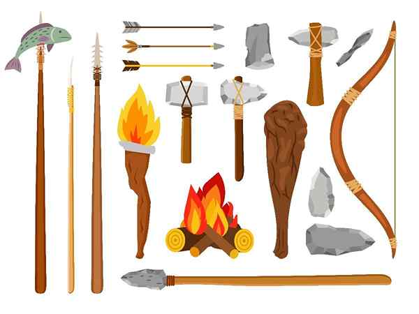 Nomade -tools in prehistorie