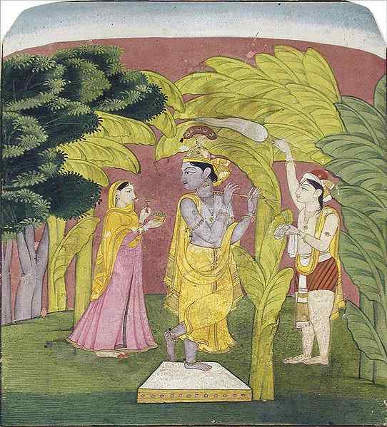 Biographie Krishna, enfance, adulte, mort, influences