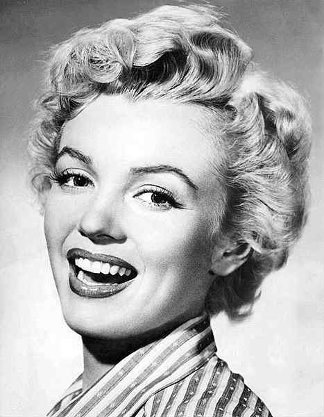 Biographie de Marilyn Monroe, filmographie