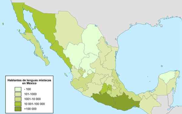 Kata -kata Mixtec diterjemahkan ke dalam bahasa Sepanyol