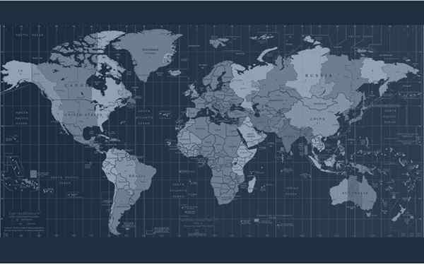 Astronomische Position Amerikas