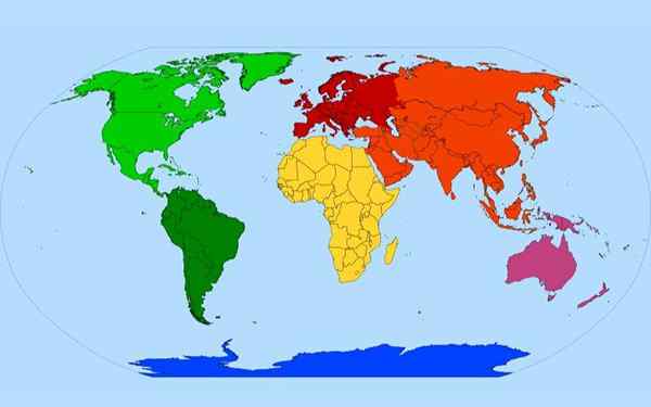 Ciò che separa un continente da un altro?