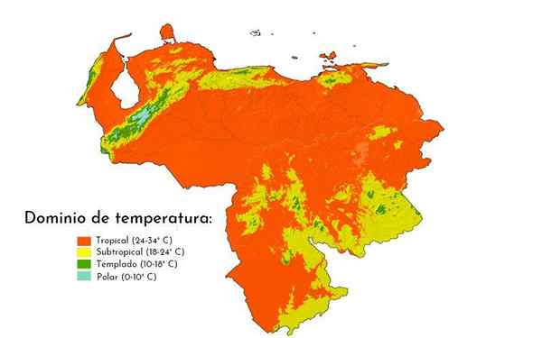 Régions climatiques du Venezuela