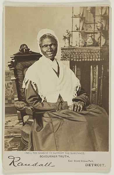 Sojourner Truth Biografia, morte, frasi