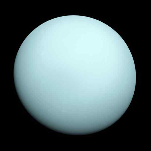 Uranus (planet) egenskaper, sammensetning, bane, bevegelse