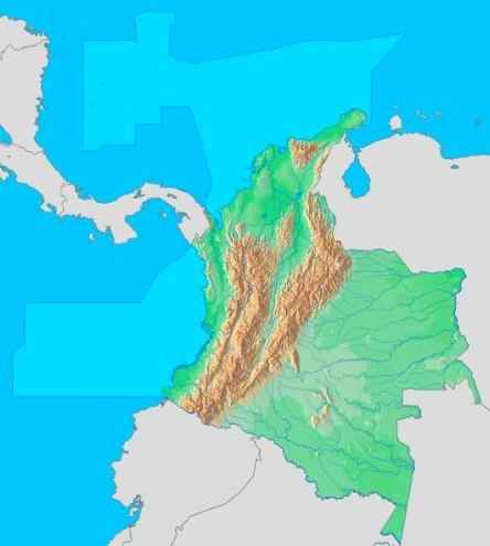 Hydrografische aspecten van Colombia