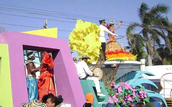 Festligheter i den karibiske regionen i Colombia