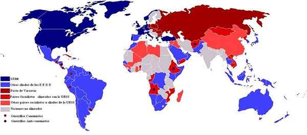 Quels pays ont été impliqués dans la guerre froide?